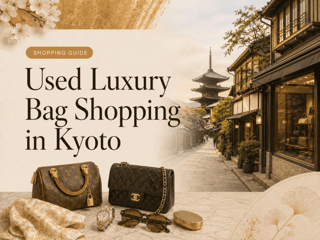 Used Luxury Bag Shopping in Kyoto: Tourist Guide
