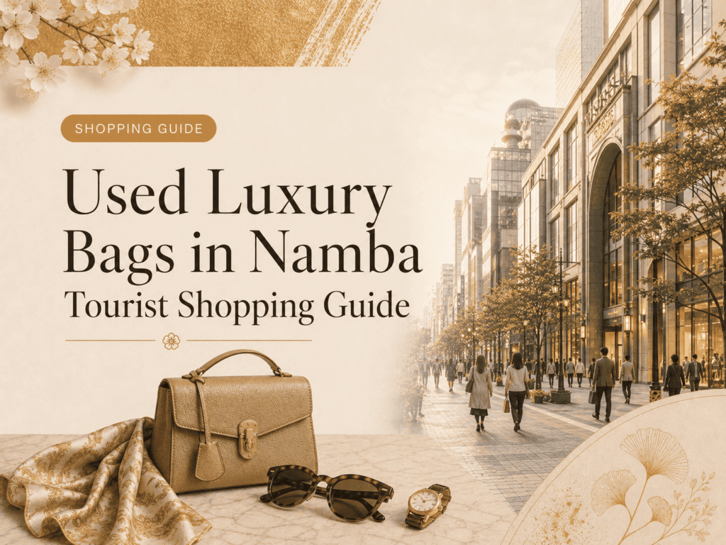 Used Luxury Bags in Namba: Tourist Shopping Guide