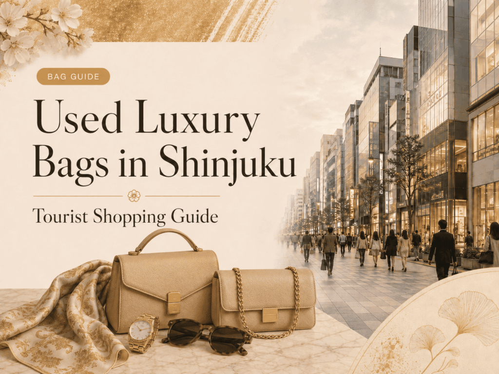Second-Hand Luxury Bags in Shinjuku: Tourist Guide