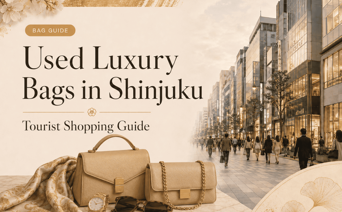 Second-Hand Luxury Bags in Shinjuku: Tourist Guide