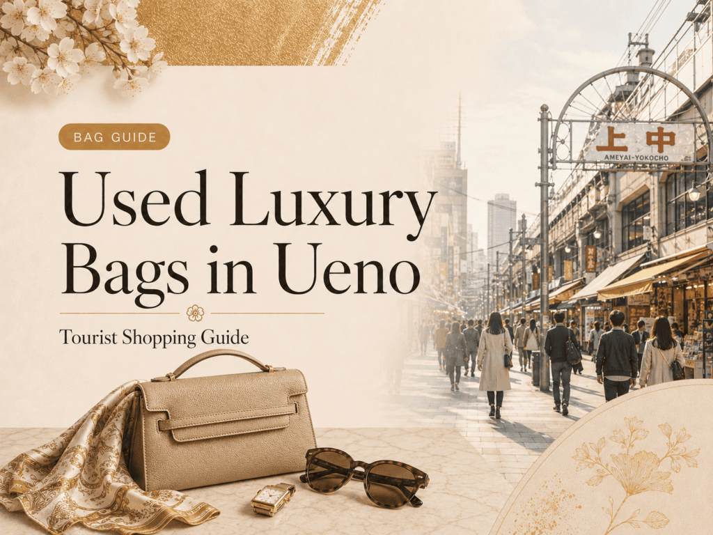 Used Luxury Bags in Ueno: Tourist Shopping Guide