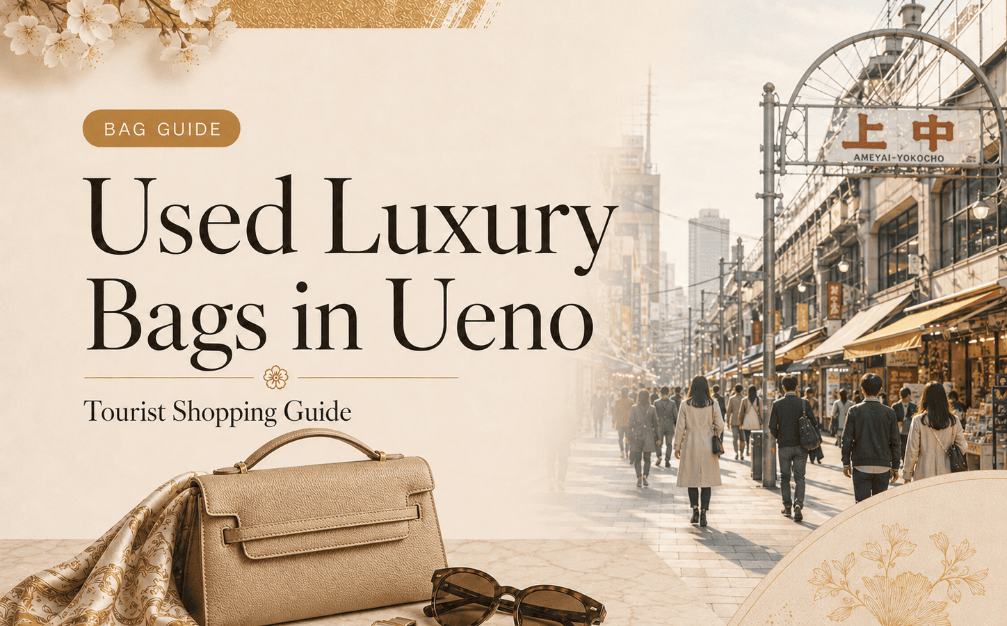 Used Luxury Bags in Ueno: Tourist Shopping Guide