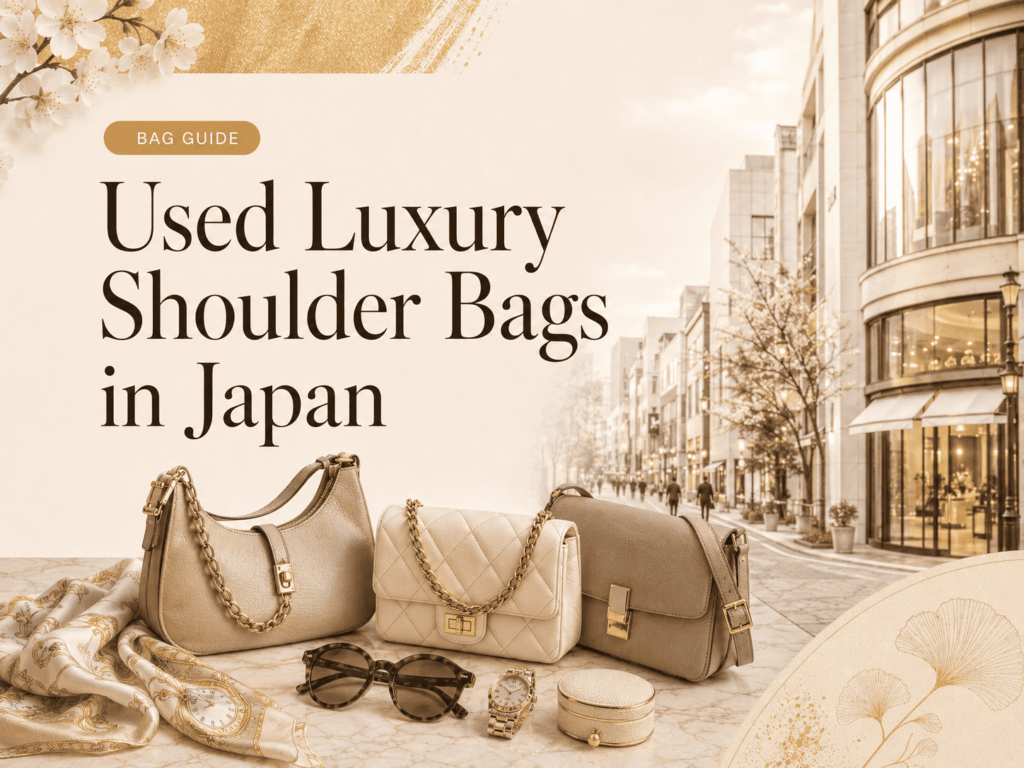 Used Luxury Shoulder Bags in Japan: Tourist Buying Guide