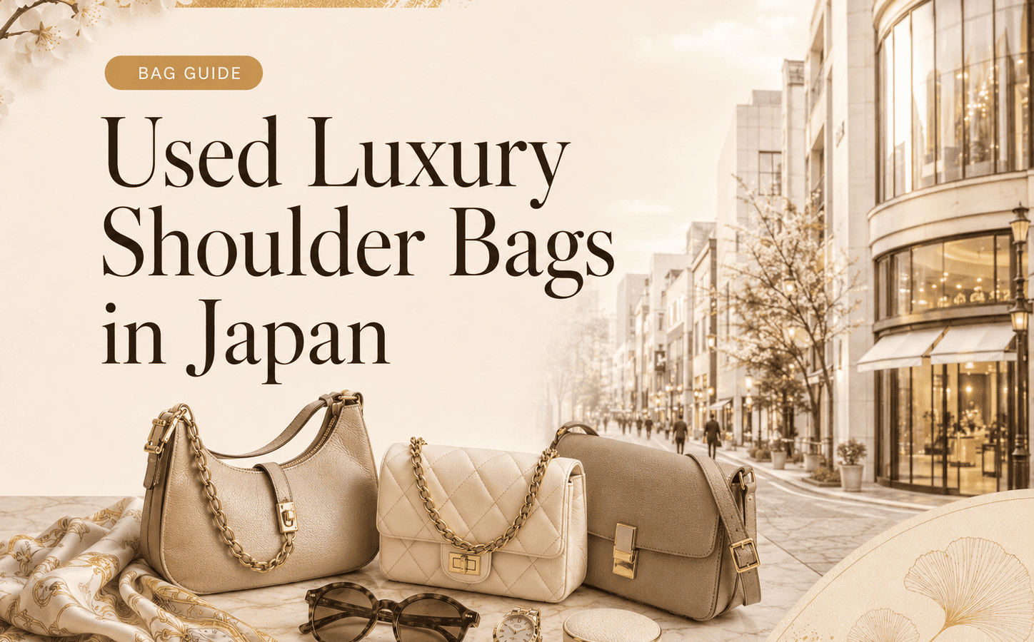 Used Luxury Shoulder Bags in Japan: Tourist Buying Guide