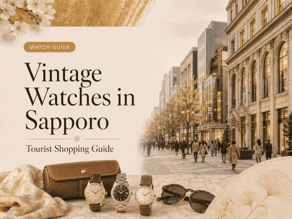Vintage Watches in Sapporo: Tourist Shopping Guide