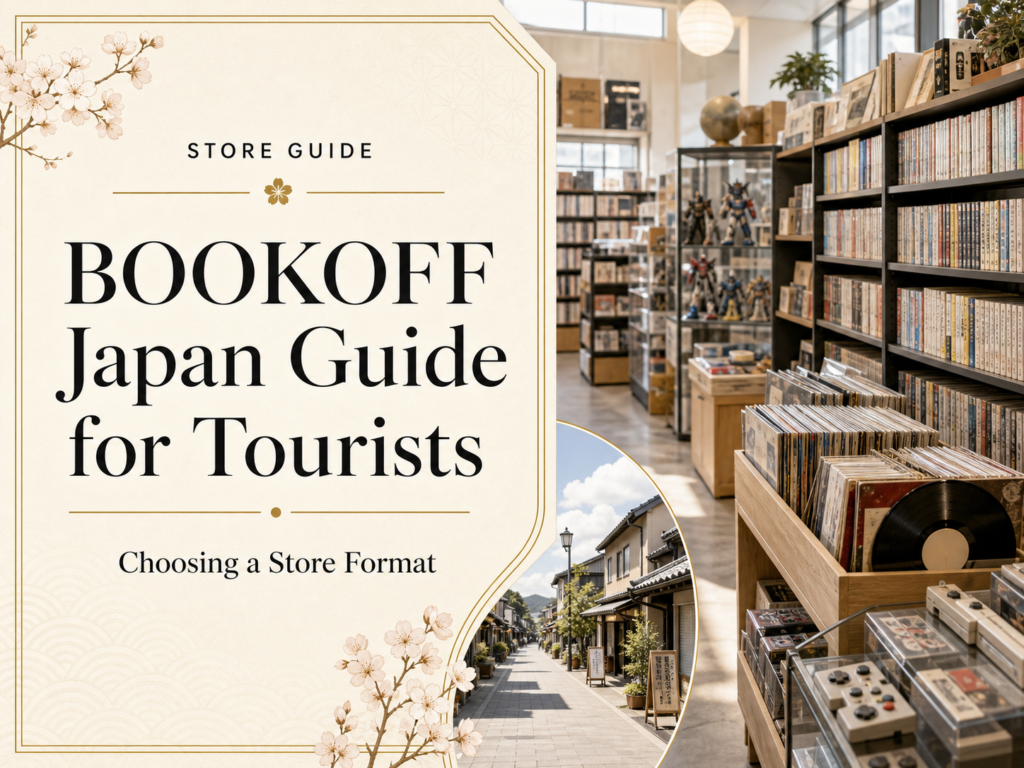 BOOKOFF Japan Guide for Tourists: Choosing a Store Format