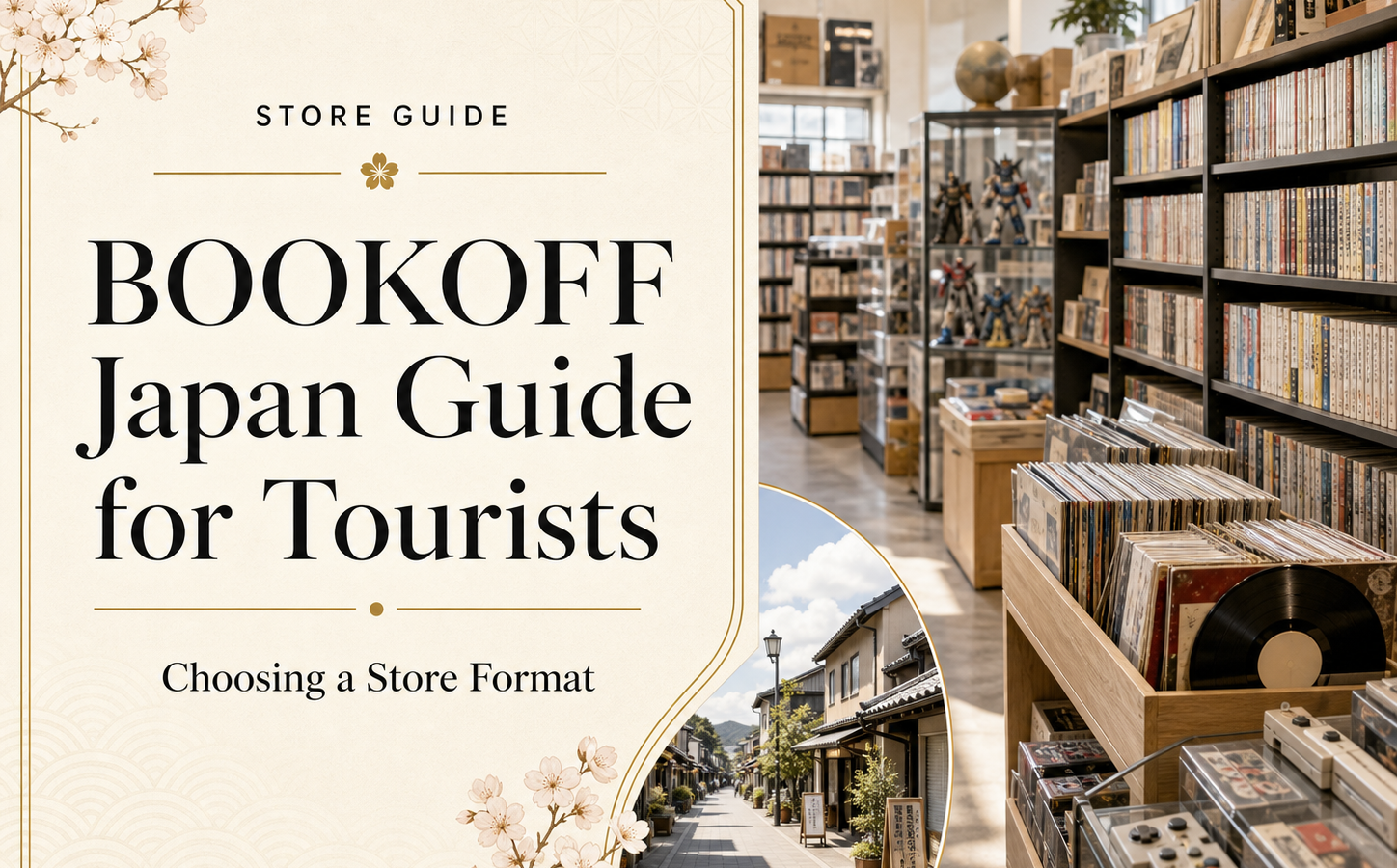 BOOKOFF Japan Guide for Tourists: Choosing a Store Format