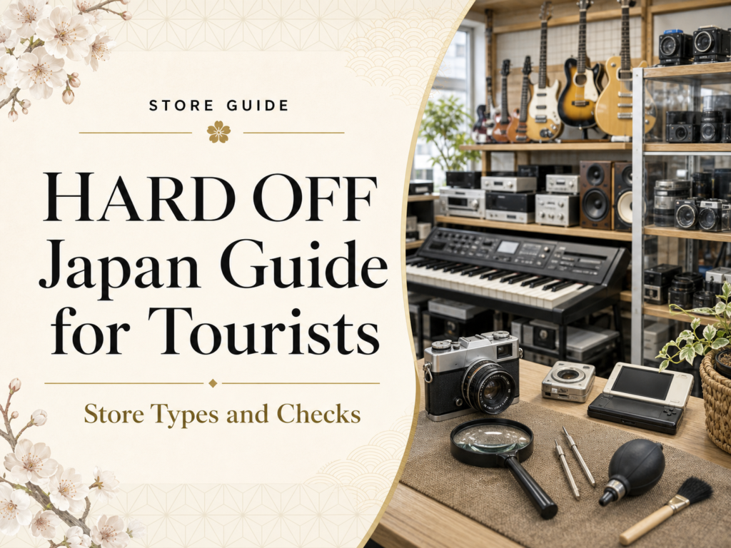 HARD OFF Japan Guide for Tourists: Store Types and Checks