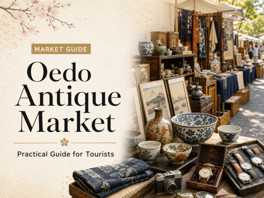 Oedo Antique Market: Practical Guide for Tourists