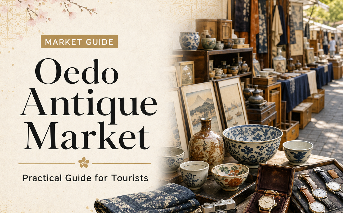 Oedo Antique Market: Practical Guide for Tourists