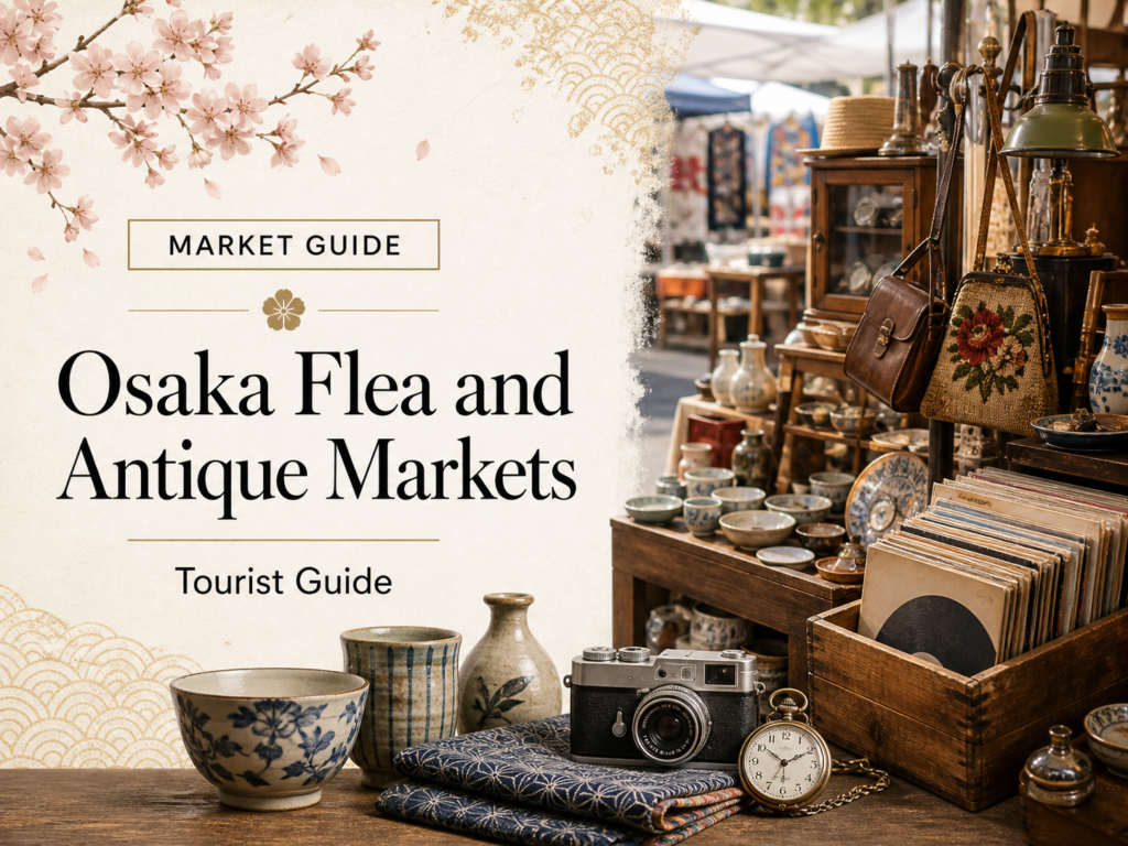 Osaka Flea and Antique Markets: Tourist Guide