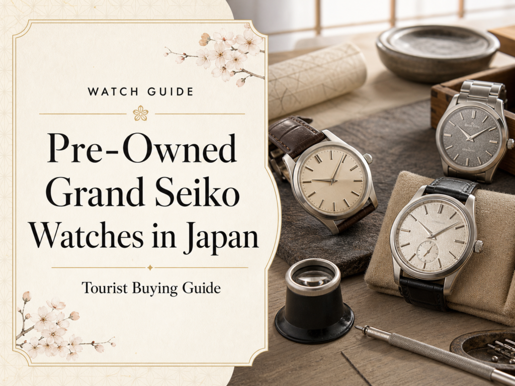 Pre-Owned Grand Seiko Watches in Japan: Tourist Buying Guide