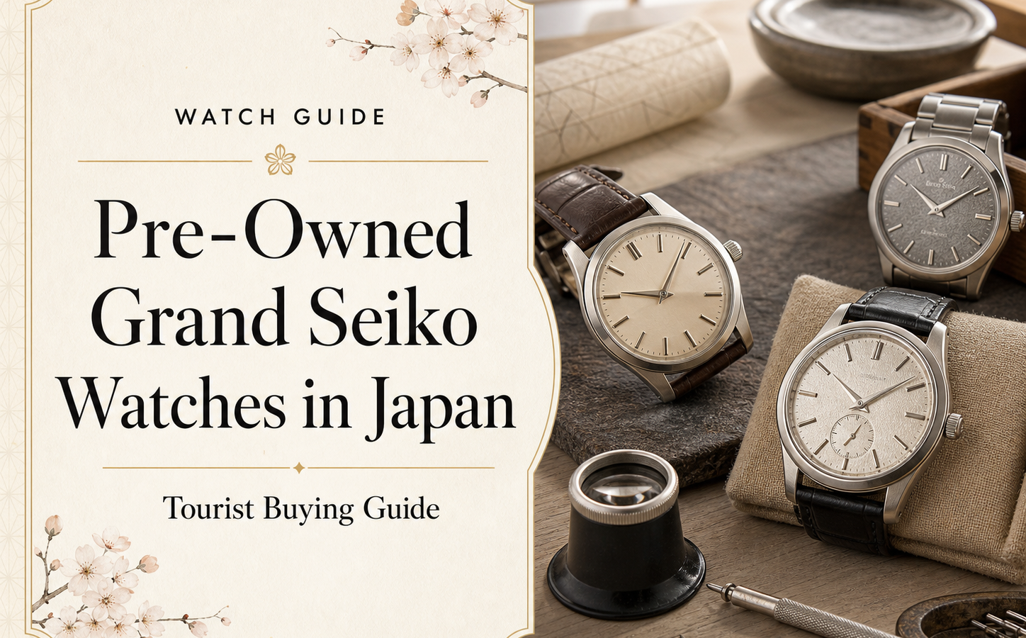 Pre-Owned Grand Seiko Watches in Japan: Tourist Buying Guide