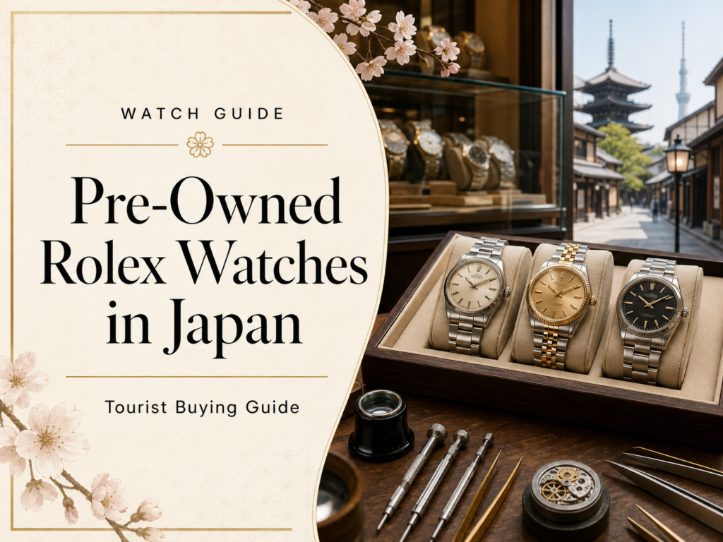 Pre-Owned Rolex Watches in Japan: Tourist Buying Guide