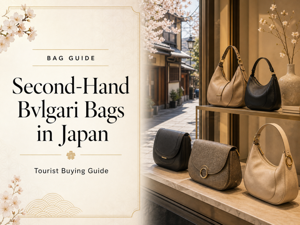 Second-Hand Bvlgari Bags in Japan: Tourist Buying Guide