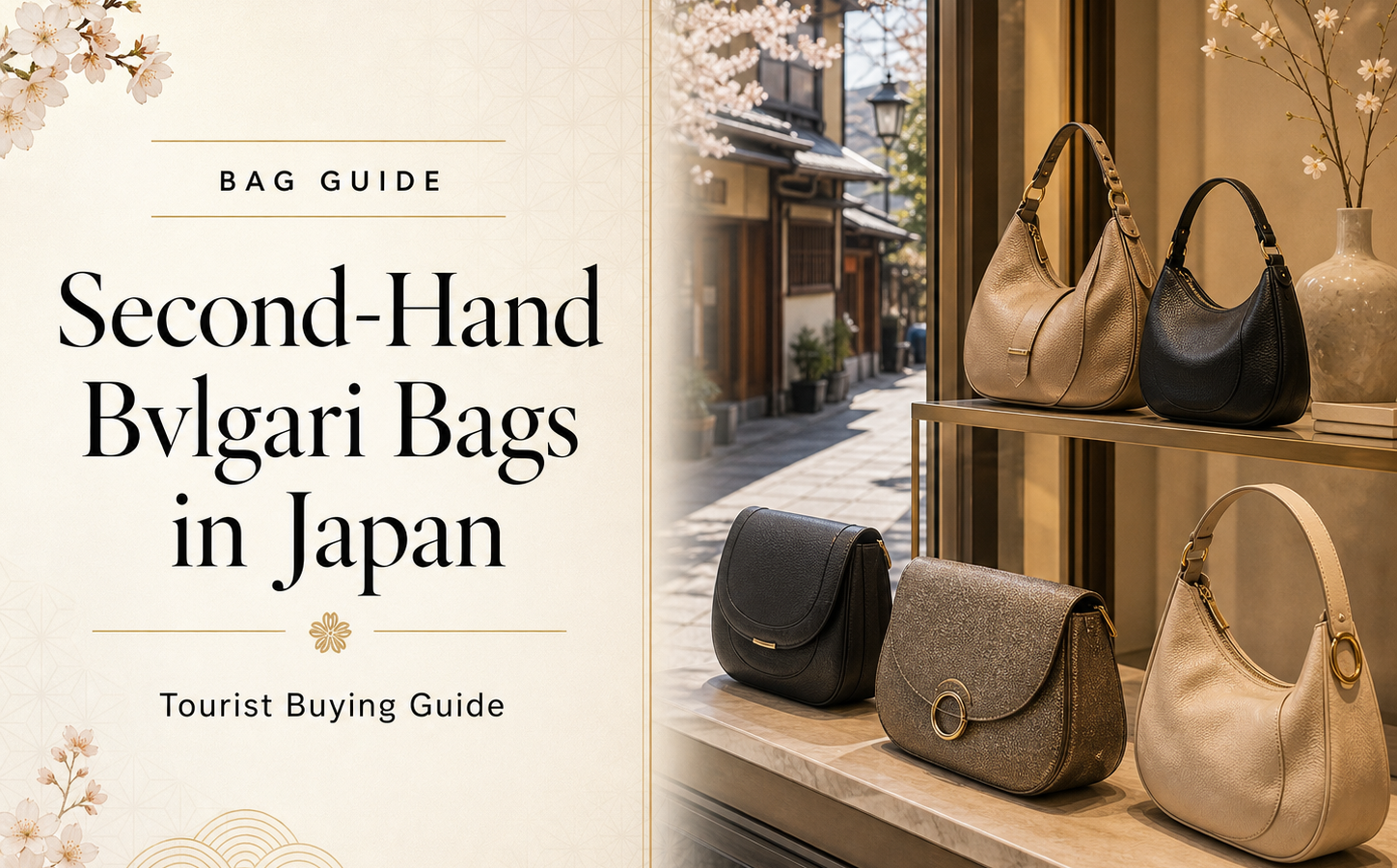 Second-Hand Bvlgari Bags in Japan: Tourist Buying Guide