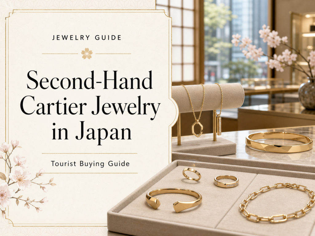 Second-Hand Cartier Jewelry in Japan: Tourist Buying Guide