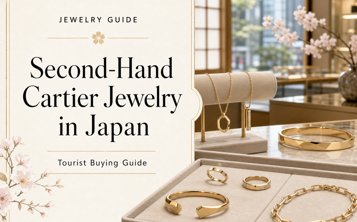 Second-Hand Cartier Jewelry in Japan: Tourist Buying Guide