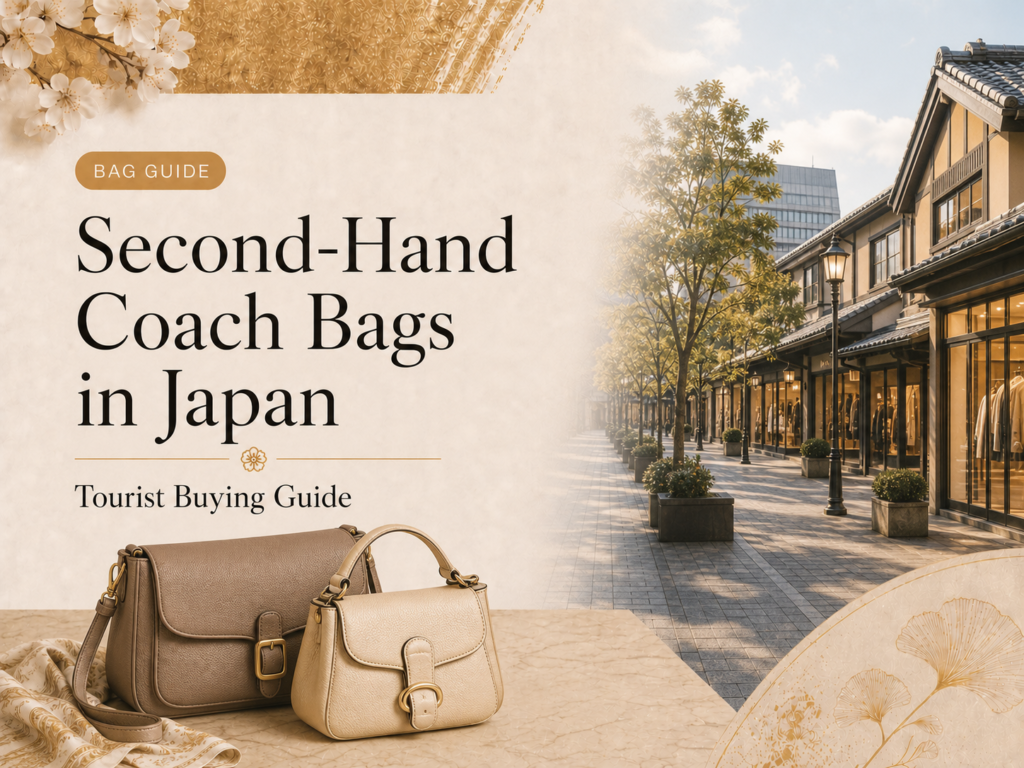 Second-Hand Coach Bags in Japan: Tourist Buying Guide