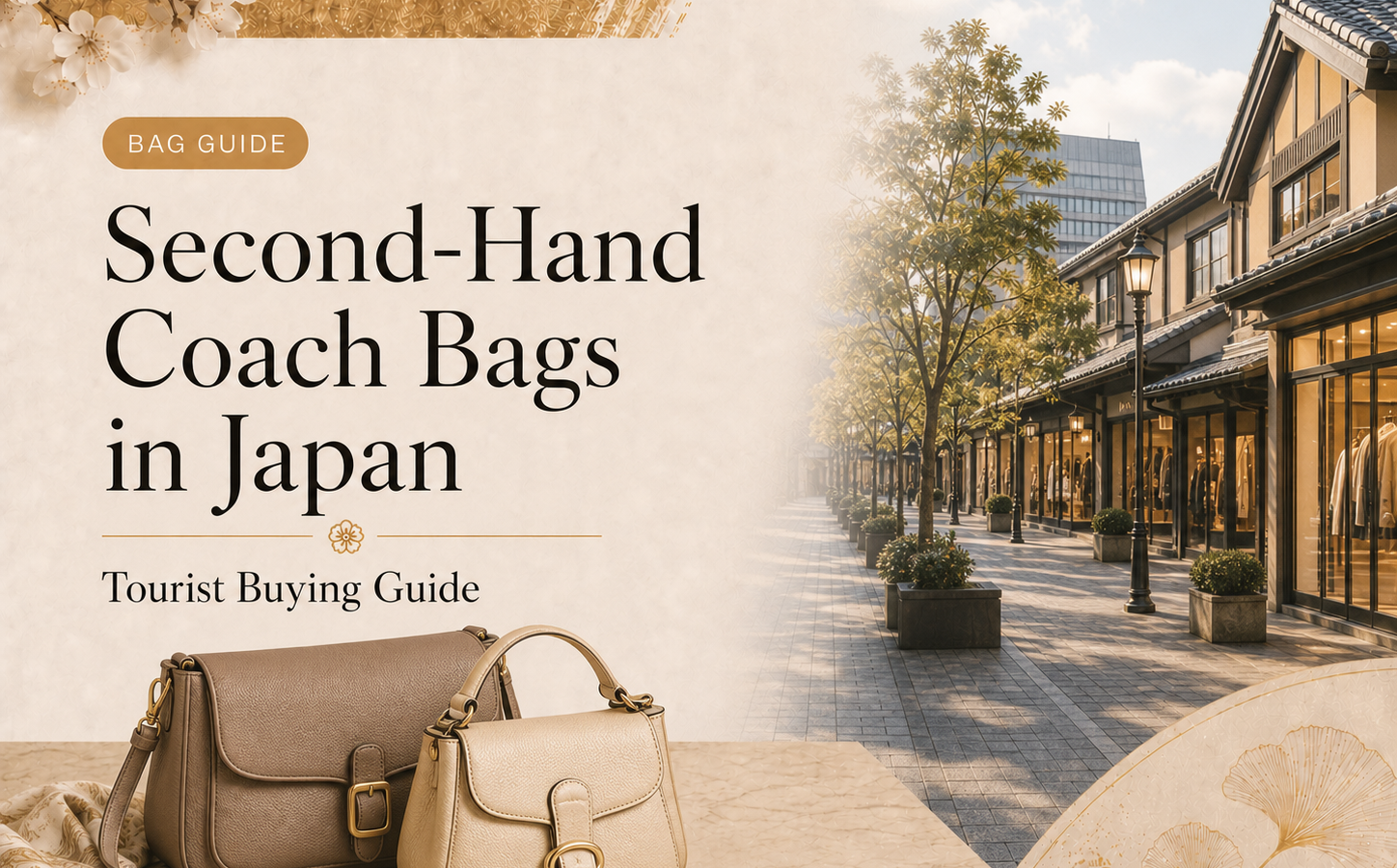 Second-Hand Coach Bags in Japan: Tourist Buying Guide