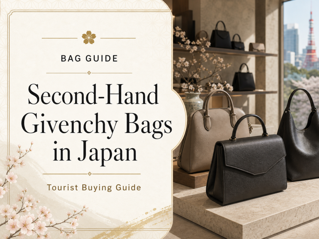 Second-Hand Givenchy Bags in Japan: Tourist Buying Guide