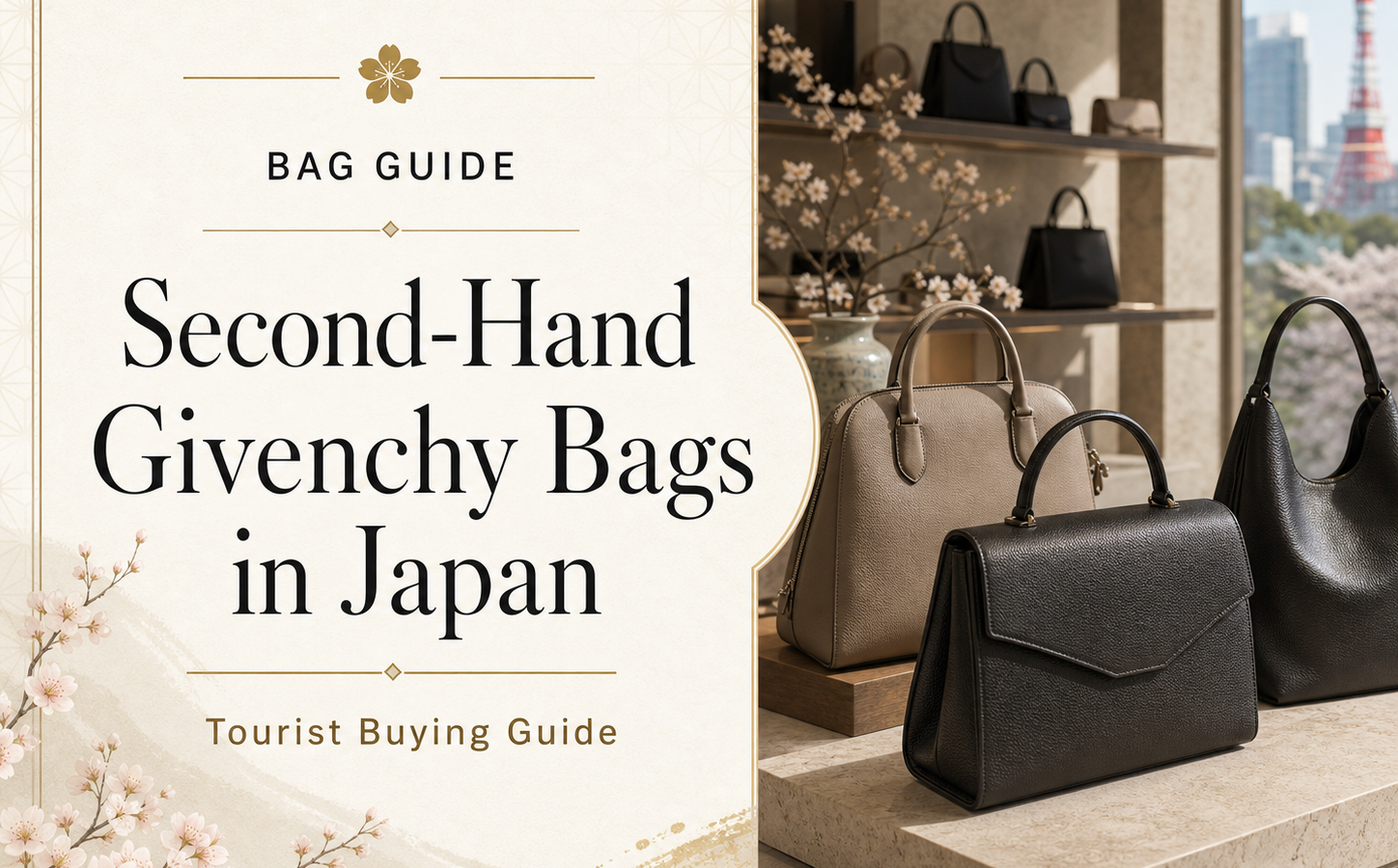 Second-Hand Givenchy Bags in Japan: Tourist Buying Guide
