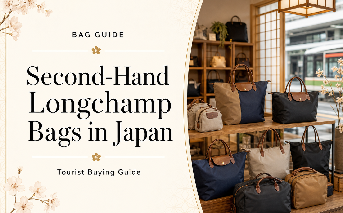 Second-Hand Longchamp Bags in Japan: Tourist Buying Guide