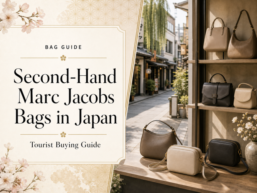 Second-Hand Marc Jacobs Bags in Japan: Tourist Buying Guide
