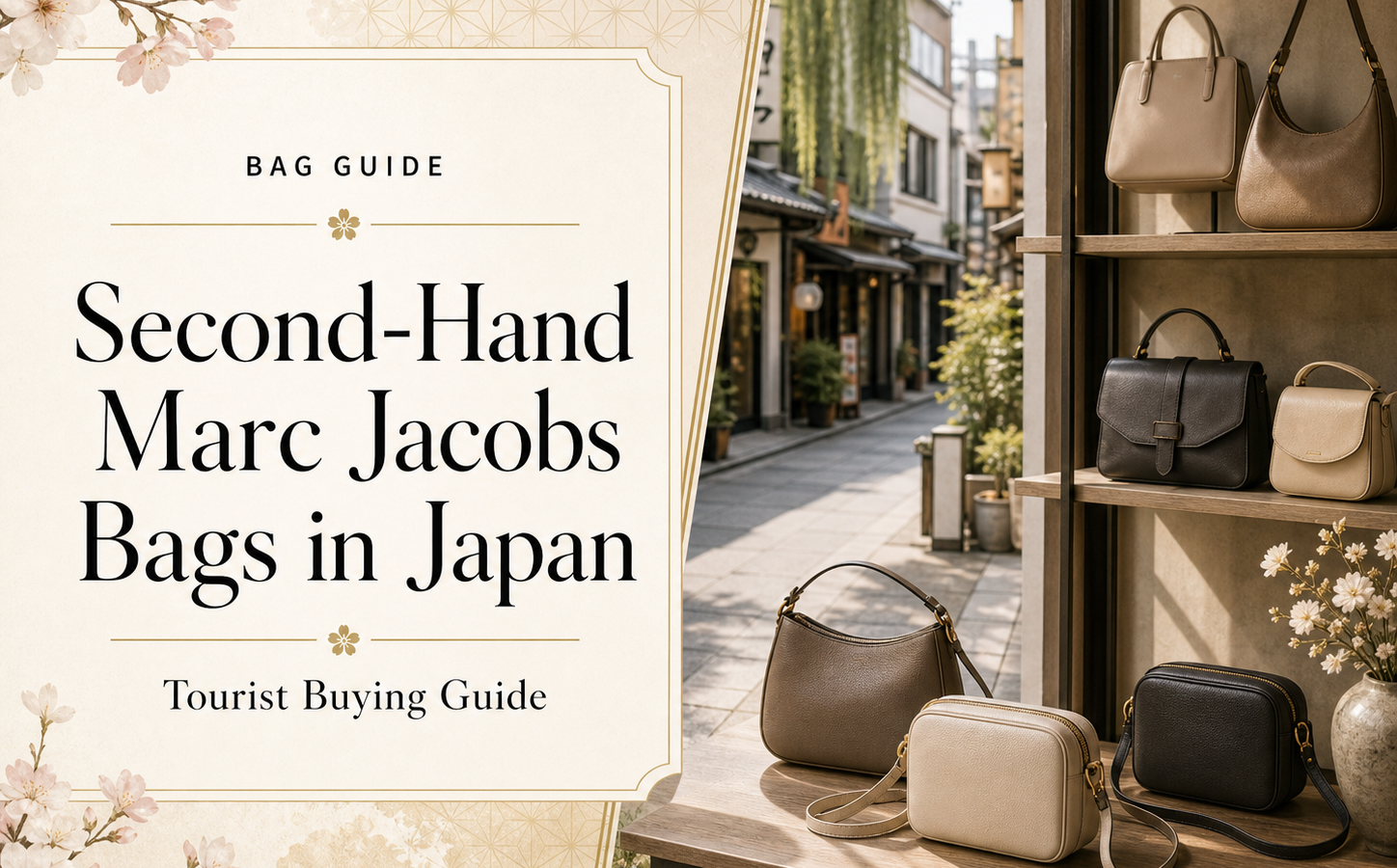 Second-Hand Marc Jacobs Bags in Japan: Tourist Buying Guide