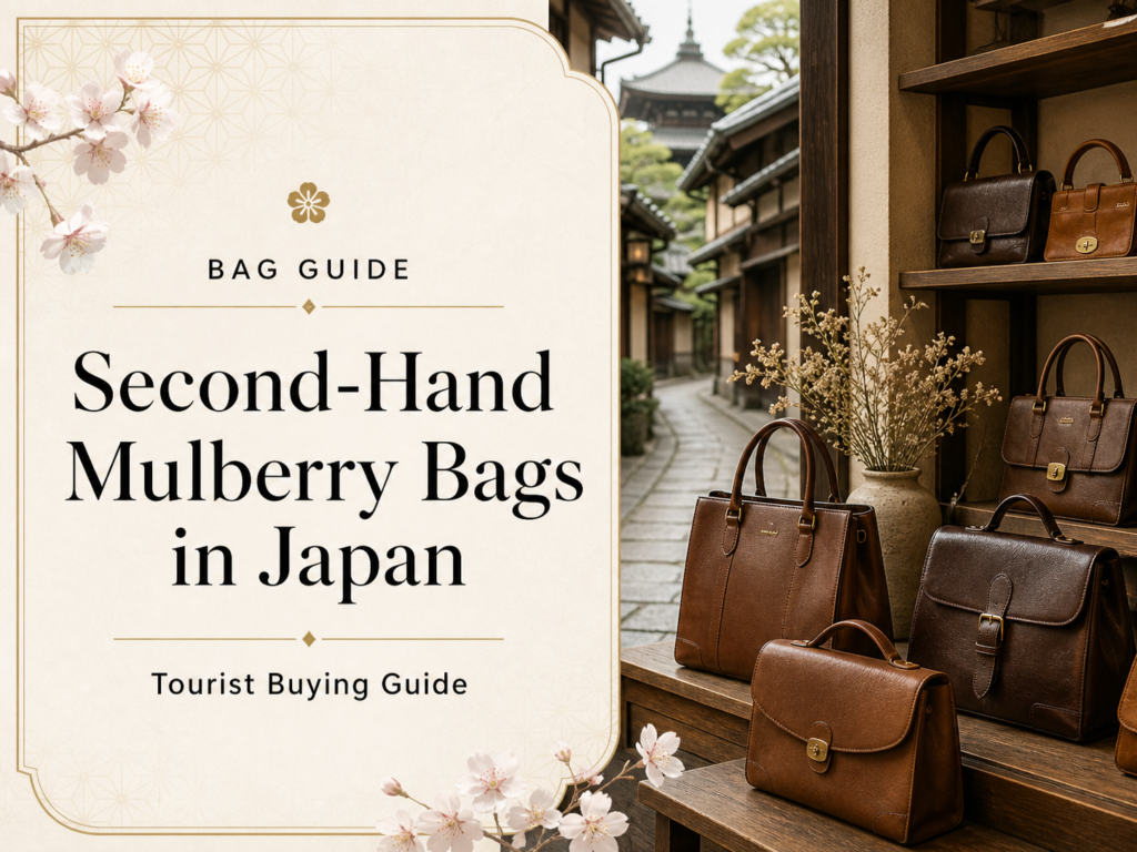 Second-Hand Mulberry Bags in Japan: Tourist Buying Guide