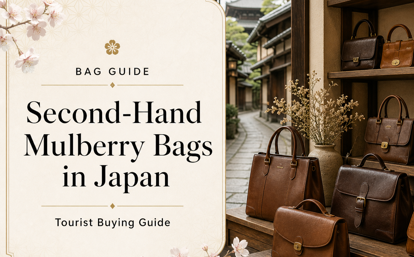 Second-Hand Mulberry Bags in Japan: Tourist Buying Guide