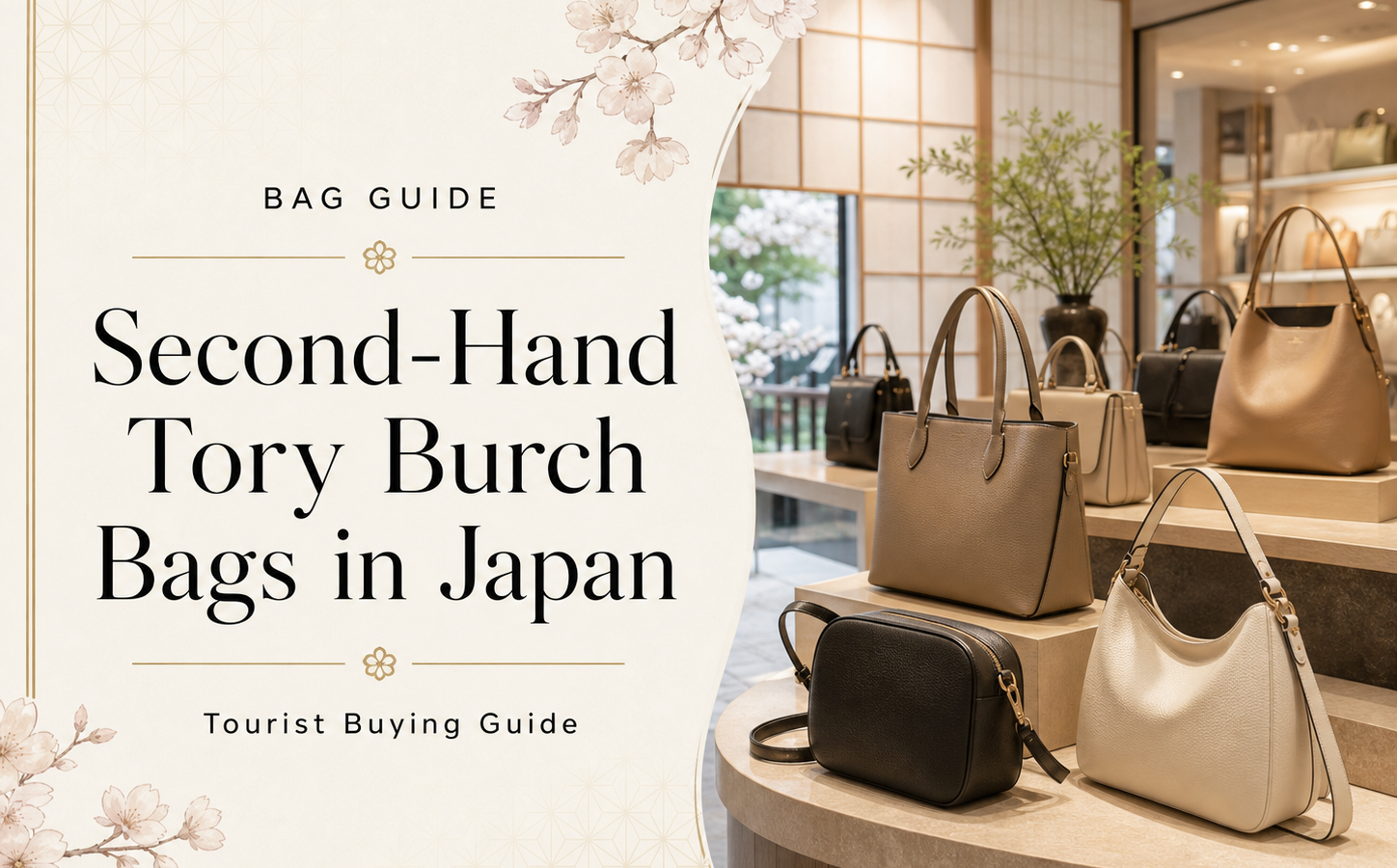 Second-Hand Tory Burch Bags in Japan: Tourist Buying Guide