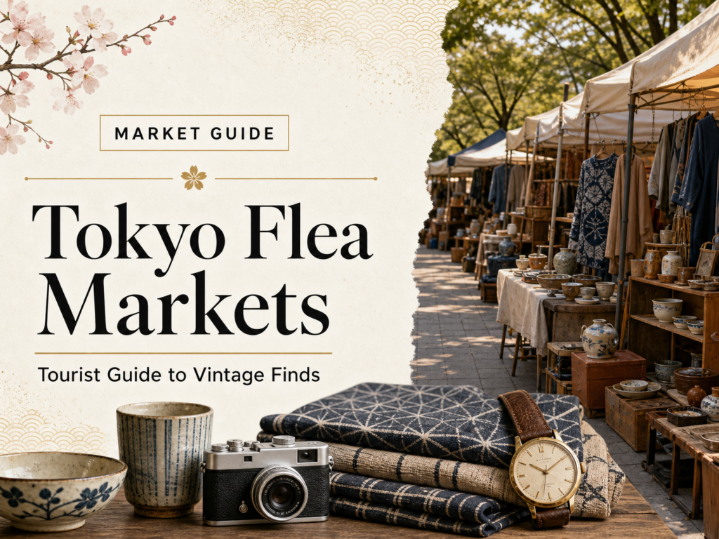 Tokyo Flea Markets: Tourist Guide to Vintage Finds
