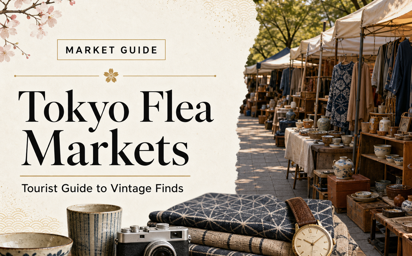 Tokyo Flea Markets: Tourist Guide to Vintage Finds