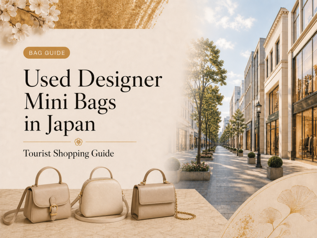 Used Designer Mini Bags in Japan: Tourist Shopping Guide