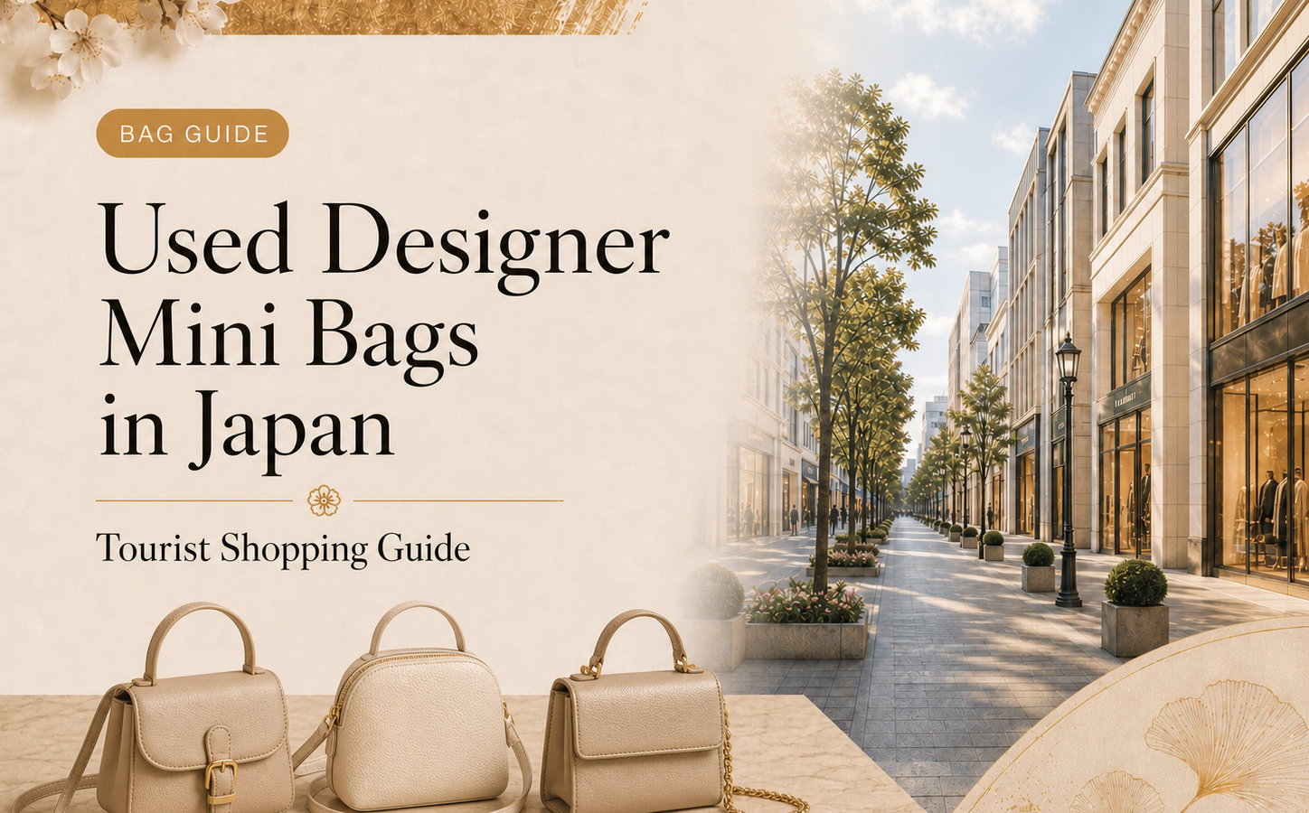 Used Designer Mini Bags in Japan: Tourist Shopping Guide