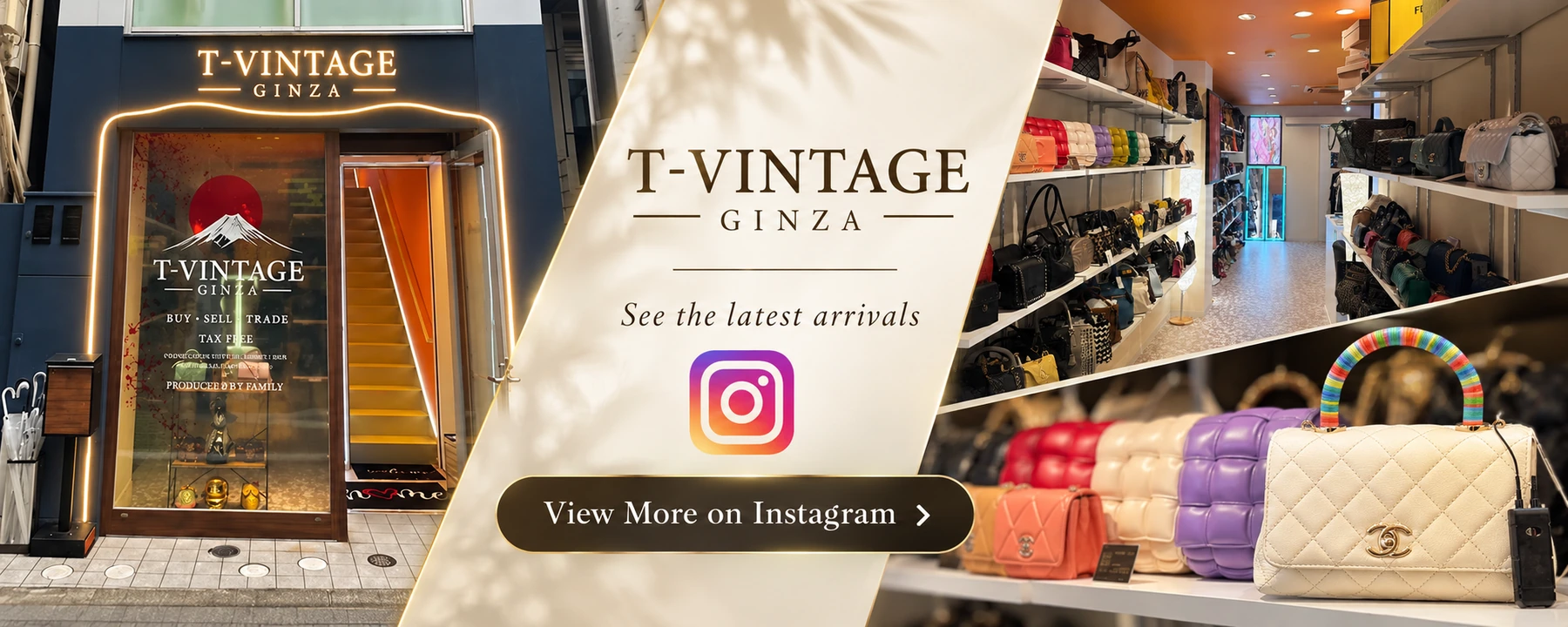 View more photos and updates from T-Vintage GINZA on Instagram